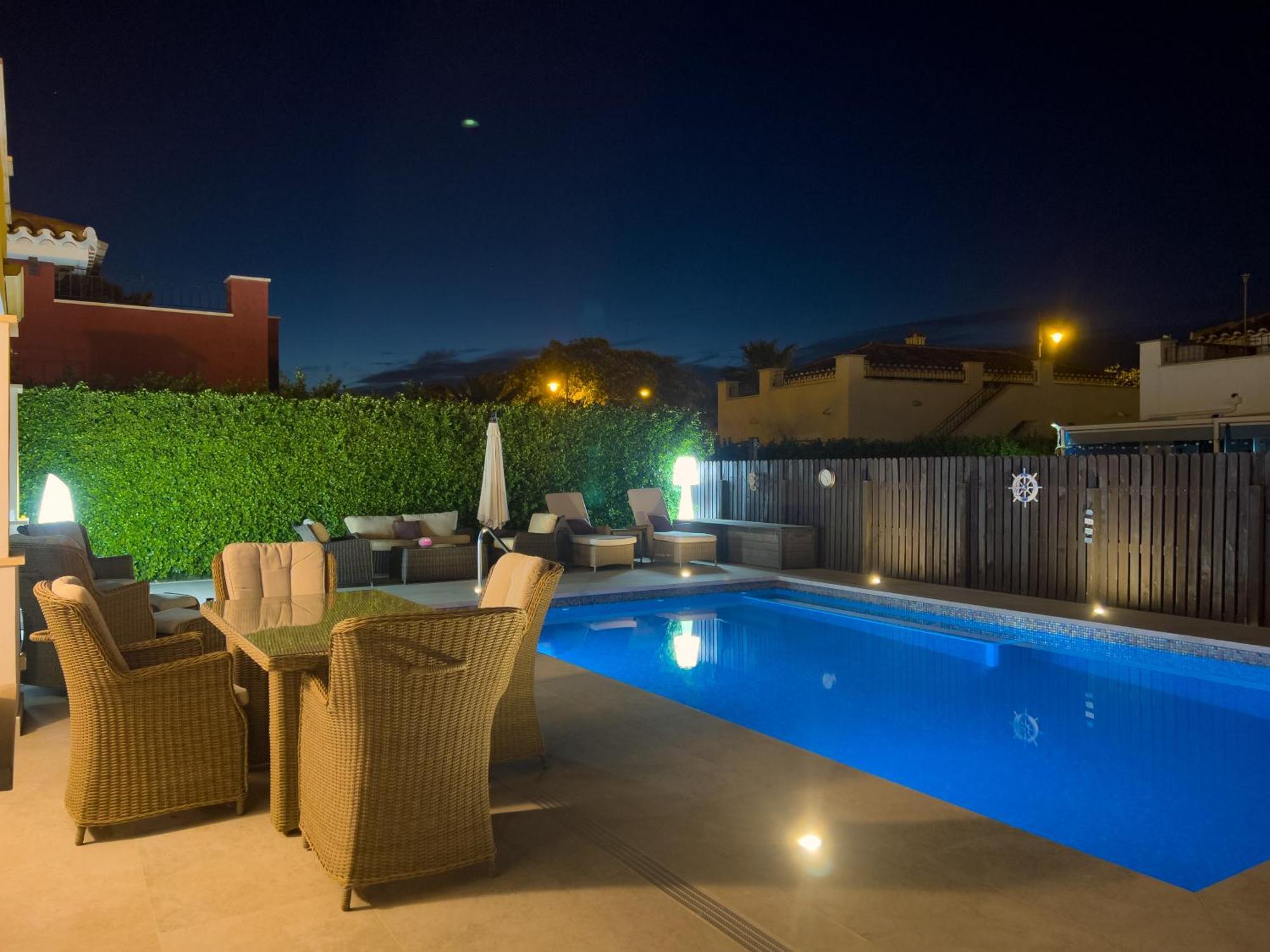 Villa Sam 3 Bedroom In Mar Menor Golf With Heated Pool *